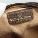 GUCCI GG Supreme Web Sherry Line Clutch Bag PVC Beige 40 014 3553 Auth yk16813-9