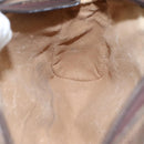 GUCCI GG Supreme Web Sherry Line Clutch Bag PVC Beige 40 014 3553 Auth yk16813-11