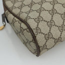 GUCCI GG Supreme Web Sherry Line Clutch Bag PVC Beige 40 014 3553 Auth yk16813-14