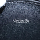 Christian Dior Trotter Canvas Clutch Bag Gold Black Auth yk16815-10