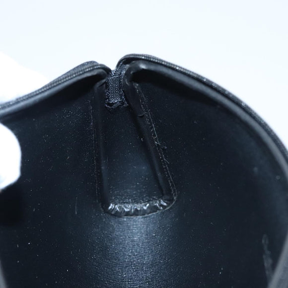 Christian Dior Trotter Canvas Clutch Bag Black Auth yk16815