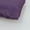 PRADA Pouch Nylon Purple Auth yk16822-15