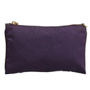 PRADA Pouch Nylon Purple Auth yk16822-13