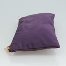 PRADA Pouch Nylon Purple Auth yk16822-5