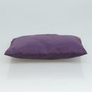 PRADA Pouch Nylon Purple Auth yk16822-6