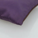 PRADA Pouch Nylon Purple Auth yk16822-8