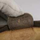 GUCCI GG Supreme Clutch Bag PVC Beige Auth yk16830-12