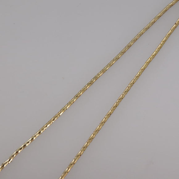 Christian Dior Necklace metal Gold Auth yk16832