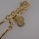 Christian Dior Necklace metal Gold Auth yk16832-12
