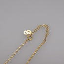 Christian Dior Necklace metal Gold Auth yk16832-6