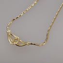 Christian Dior Necklace metal Gold Auth yk16832-9