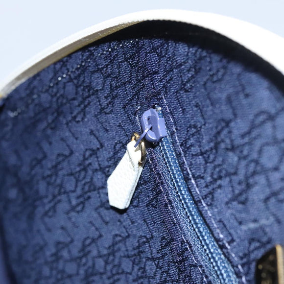 SAINT LAURENT Hand Bag Leather White Auth yk16838