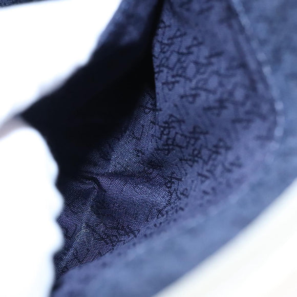 SAINT LAURENT Hand Bag Leather White Auth yk16838