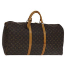 LOUIS VUITTON Monogram Keepall 60 Boston Bag M41422 LV Auth yk16849-1