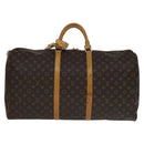 LOUIS VUITTON Monogram Keepall 60 Boston Bag M41422 LV Auth yk16849-13