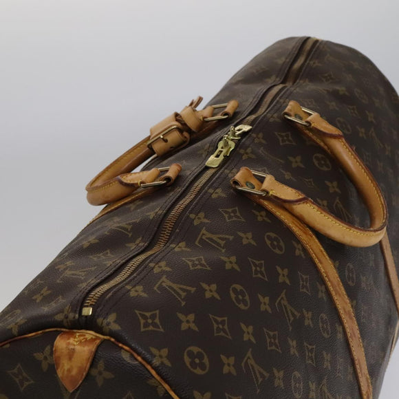 LOUIS VUITTON Monogram Keepall 60 Boston Bag M41422 LV Auth yk16849