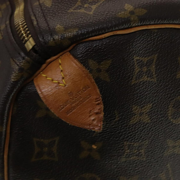 LOUIS VUITTON Monogram Keepall 60 Boston Bag M41422 LV Auth yk16857