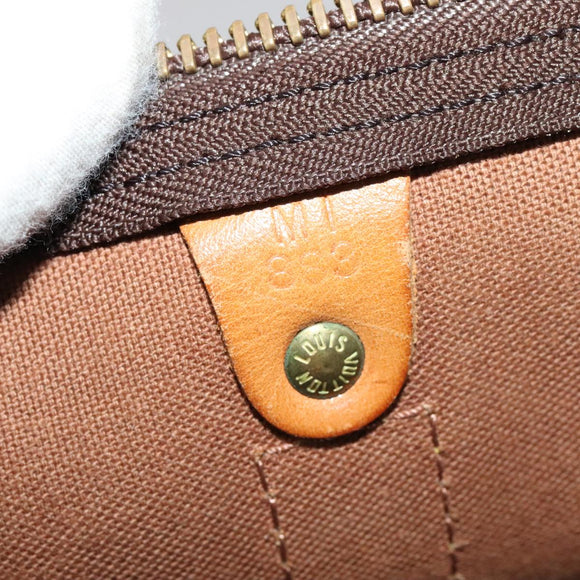 LOUIS VUITTON Monogram Keepall 60 Boston Bag M41422 LV Auth yk16857