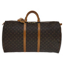 LOUIS VUITTON Monogram Keepall 60 Boston Bag M41422 LV Auth yk16857-13