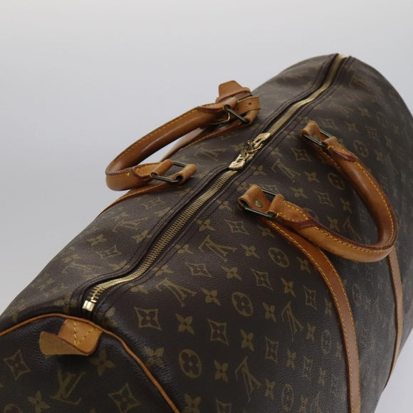 LOUIS VUITTON Monogram Keepall 60 Boston Bag M41422 LV Auth yk16857