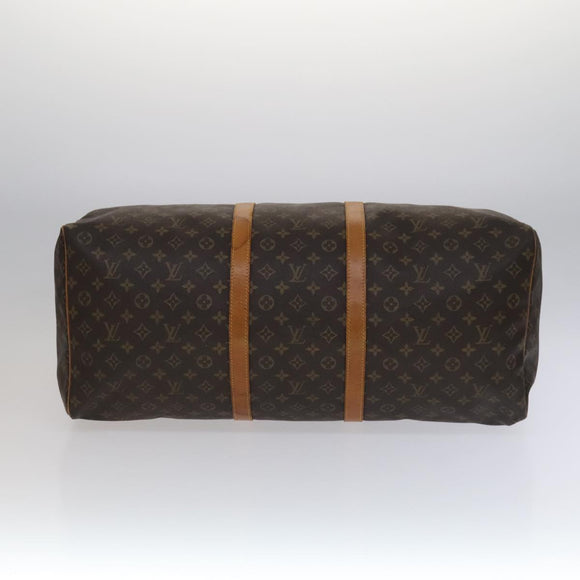 LOUIS VUITTON Monogram Keepall 60 Boston Bag M41422 LV Auth yk16857
