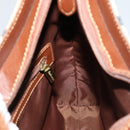 BURBERRY Nova Check Shoulder Bag PVC Leather Beige Auth yk16862-17