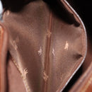 BURBERRY Nova Check Shoulder Bag PVC Leather Beige Auth yk16862-19