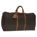 LOUIS VUITTON Monogram Keepall 60 Boston Bag M41422 LV Auth yk16870-1