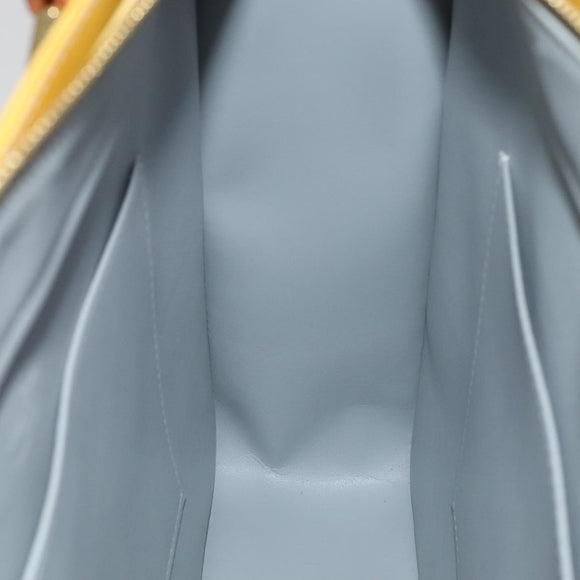 LOUIS VUITTON Monogram Vernis Columbus Tote Bag Gris M91028 LV Auth yk16875