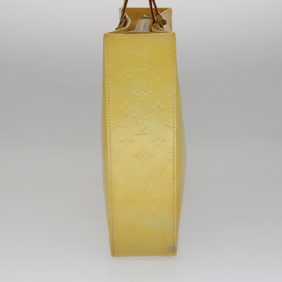 LOUIS VUITTON Monogram Vernis Columbus Tote Bag Gris M91028 LV Auth yk16875