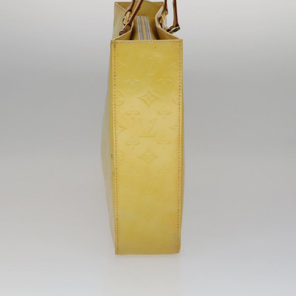 LOUIS VUITTON Monogram Vernis Columbus Tote Bag Gris M91028 LV Auth yk16875