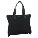 PRADA Tote Bag Nylon Black Auth yk16893-1