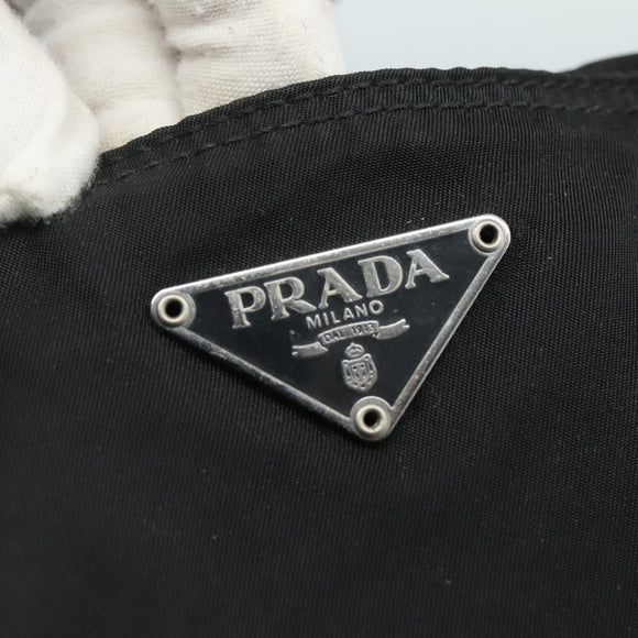 PRADA Tote Bag Nylon Black Auth yk16893