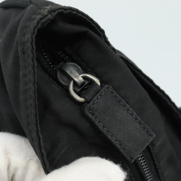 PRADA Tote Bag Nylon Black Auth yk16893