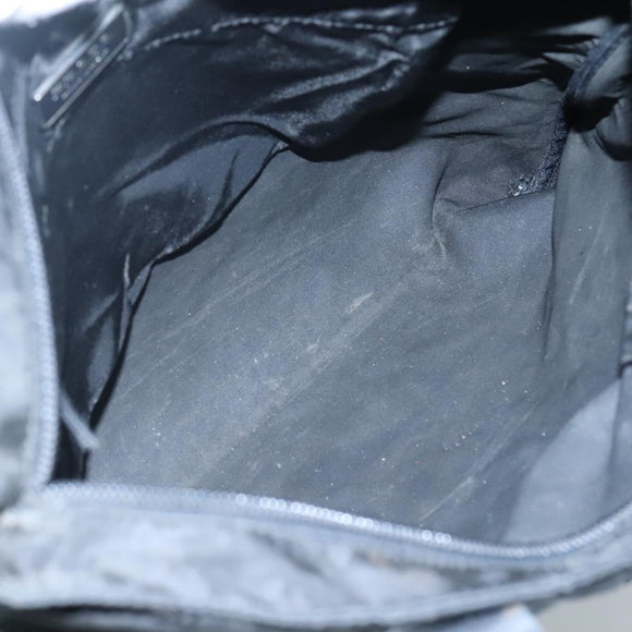 PRADA Tote Bag Nylon Black Auth yk16893