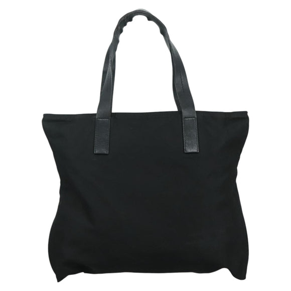 PRADA Tote Bag Nylon Black Auth yk16893