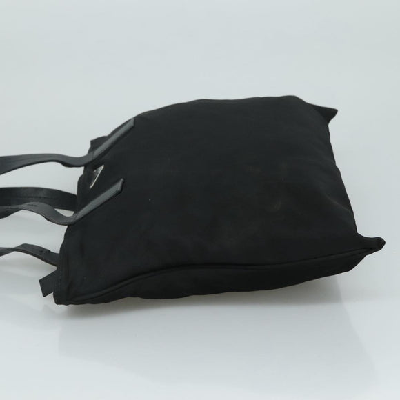 PRADA Tote Bag Nylon Black Auth yk16893