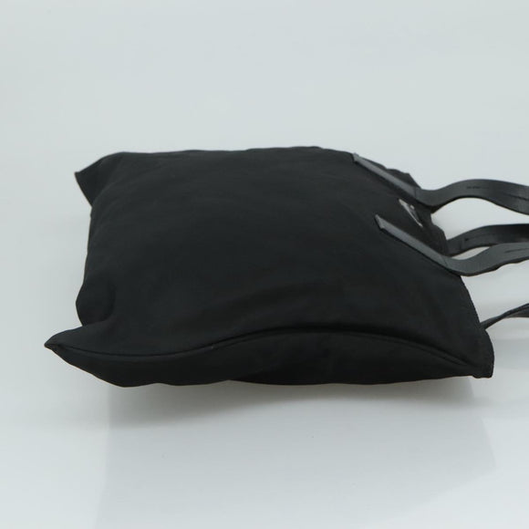 PRADA Tote Bag Nylon Black Auth yk16893