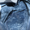 GUCCI GG Supreme Sherry Line Clutch Bag PVC Navy Red 010 378 Auth yk16908-11