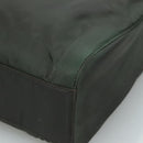 PRADA Chain Shoulder Bag Nylon Khaki Auth yk16918-10