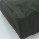 PRADA Chain Shoulder Bag Nylon Khaki Auth yk16918-11