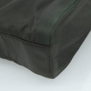 PRADA Chain Shoulder Bag Nylon Khaki Auth yk16918-12