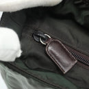 PRADA Chain Shoulder Bag Nylon Khaki Auth yk16918-15