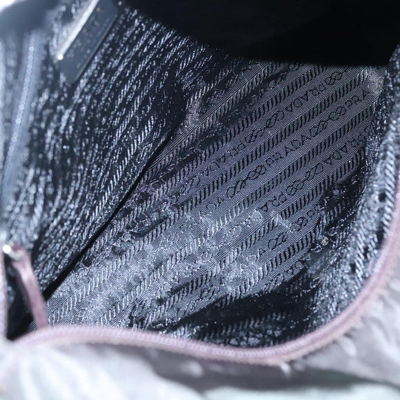 PRADA Chain Shoulder Bag Nylon Khaki Auth yk16918