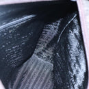 PRADA Chain Shoulder Bag Nylon Khaki Auth yk16918-18