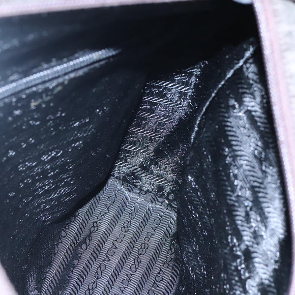 PRADA Chain Shoulder Bag Nylon Khaki Auth yk16918