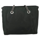 PRADA Chain Shoulder Bag Nylon Khaki Auth yk16918-3