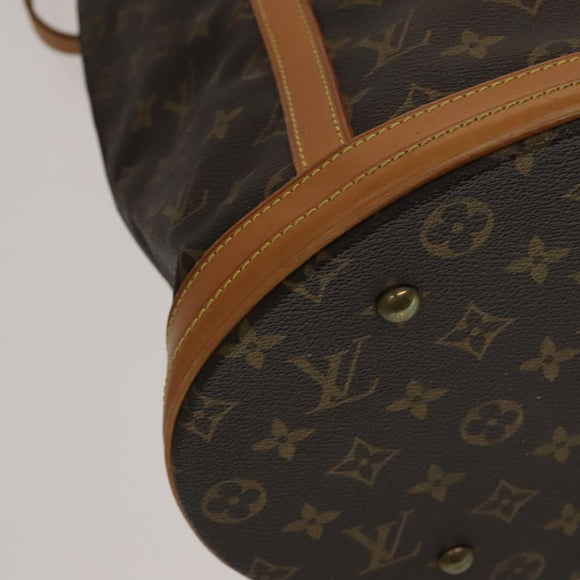 LOUIS VUITTON Monogram Bucket GM Shoulder Bag M42236 LV Auth yk16923