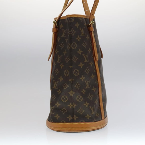 LOUIS VUITTON Monogram Bucket GM Shoulder Bag M42236 LV Auth yk16923