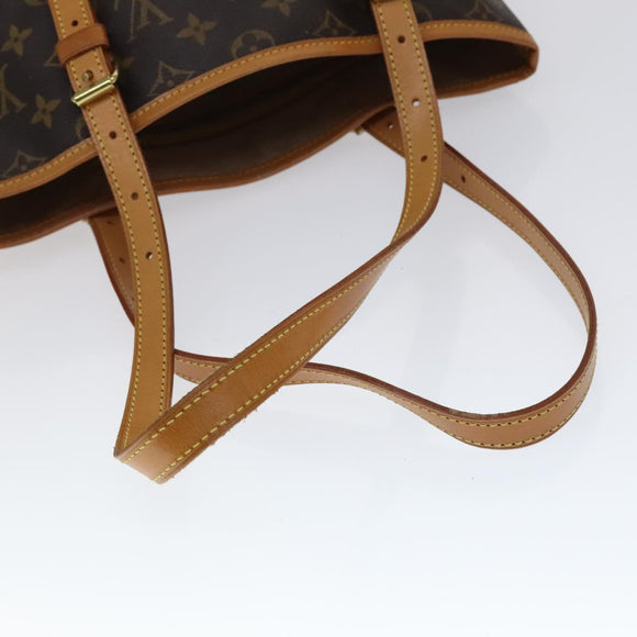 LOUIS VUITTON Monogram Bucket GM Shoulder Bag M42236 LV Auth yk16923